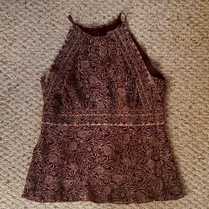 Ann Taylor halter top size 8